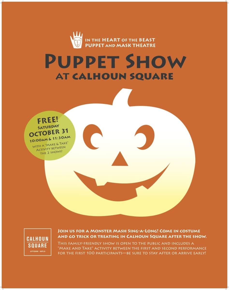 HOBT Halloween at Calhoun 22x28 poster
