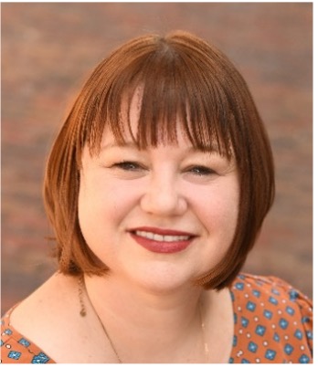A photo of Megan West, HOBT's new Producing Artistic Director.